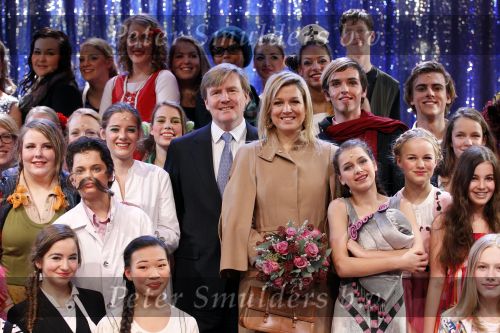 Rotterdam 12 december 2010
Prins Willem Alexander en prinses Maxima bezoeken musical in Rotterdam.
Peter Smulders bv