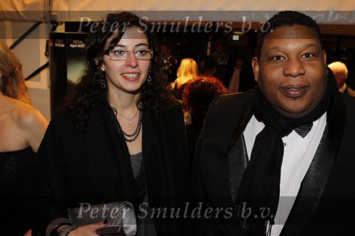 Amsterdam 14 december 2010
Premiere Loft in Tuschinski.  Quintis Ristie met vriendin
Peter Smulders bv
