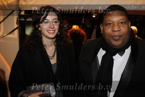 Amsterdam 14 december 2010
Premiere Loft in Tuschinski.  Quintis Ristie met vriendin
Peter Smulders bv