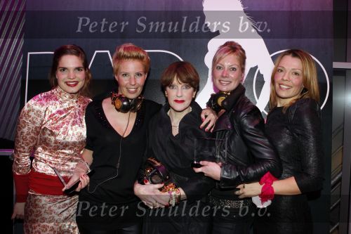 Hilversum 7 december 2010
Uitreiking Radio bitches awards. Winnaars Kristel v Eijk Cielke Sijben Jacqueline Bierhorst Tamara Blok en Harmke Pijpers
Peter Smulders bv
