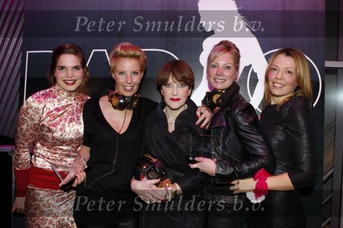 Hilversum 7 december 2010
Uitreiking Radio bitches awards. Winnaars Kristel v Eijk Cielke Sijben Jacqueline Bierhorst Tamara Blok en Harmke Pijpers
Peter Smulders bv