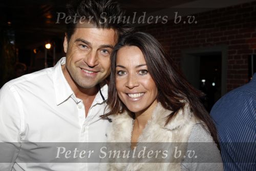 Amsterdam 30 november 2010
Feestje in italiaans restaurant. Sandy Candau met vriend
Peter Smulders bv