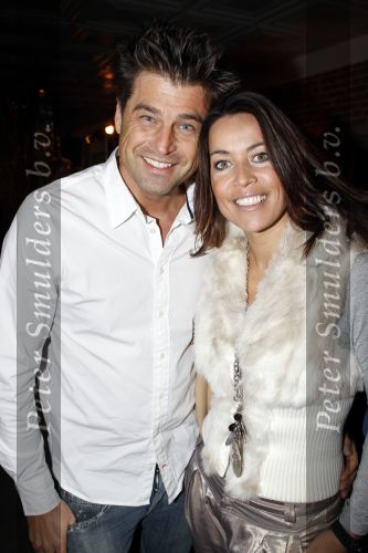 Amsterdam 30 november 2010
Feestje in italiaans restaurant. Sandy Candau met vriend
Peter Smulders bv