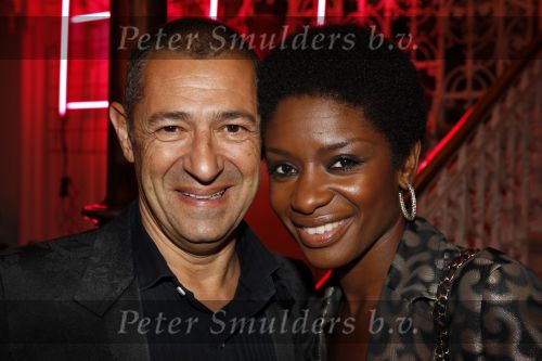 Amsterdam 13 januari 2011
Uitreiking Elle style awards in de stadsschouwburg. Sylvana Simons met vriend Ronald Kahn
Peter Smulders bv