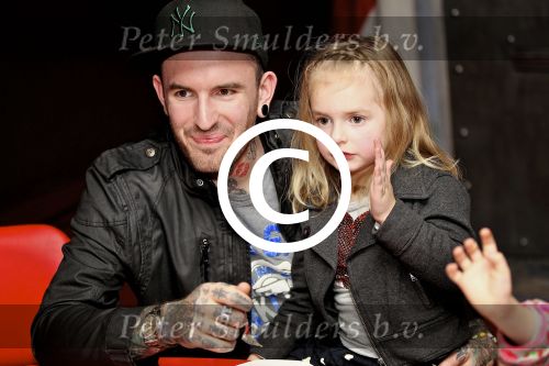 Tiel 08 Januari 2012
Premiere Piet Piraat 3D. Ben Saunders met dochter Stacey.
Peter Smulders bv