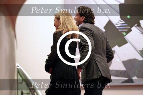 Amsterdam 10 januari 2012
Premiere Emmi en Leo in DeLaMar Theater.  Ellen van Rijn met een vriend genaamd Godfried.
Peter Smulders bv