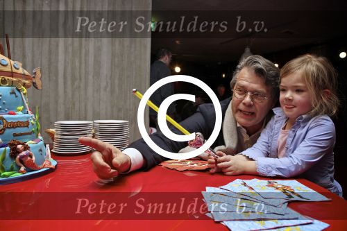 Tiel 08 Januari 2012
Premiere Piet Piraat 3D.  Emile Ratelband met dochter dochter Royce Romee.
Peter Smulders bv