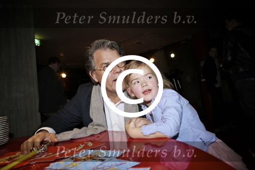 Tiel 08 Januari 2012
Premiere Piet Piraat 3D.  Emile Ratelband met dochter dochter Royce Romee.
Peter Smulders bv