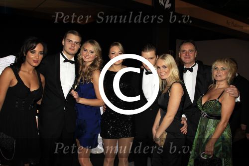 Amsterdam 8 december 2011
Openings en VIP avond van de miljonairfair in de RAI. Erik de Vlieger  met vrouw en kinderen
Peter Smulders bv