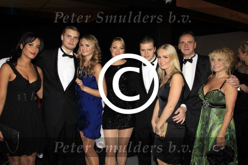 Amsterdam 8 december 2011
Openings en VIP avond van de miljonairfair in de RAI. Erik de Vlieger  met vrouw en kinderen
Peter Smulders bv