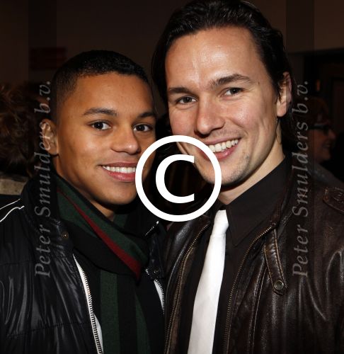 Amsterdam 22 december 2011
Premiere kerstcircus in carre. Jeffrey Wammes met vriend
Peter Smulders bv