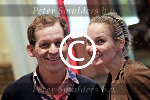 Amsterdam 10 januari 2012
Premiere Emmi en Leo in DeLaMar Theater.  Joep Onderdelinden en Peggy Vrijens.
Peter Smulders bv