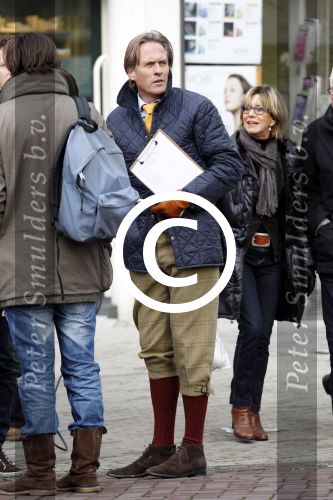 Amsterdam 17 december 2011
Jort Kelder met korte broek tijdens opnames op de cornelis schuytstraat.
Peter Smulders bv