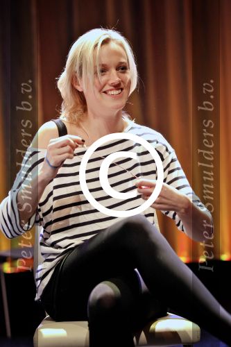 Amsterdam 10 januari 2012
Premiere Emmi en Leo in DeLaMar Theater.  Loes Haverkort.
Peter Smulders bv
