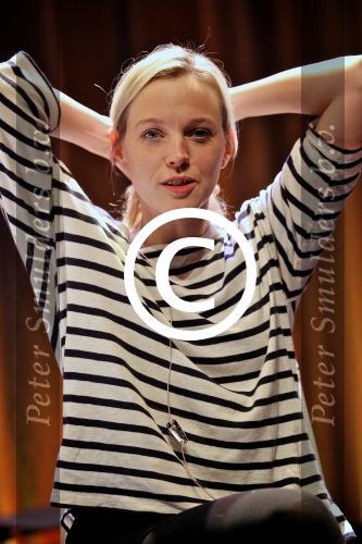 Amsterdam 10 januari 2012
Premiere Emmi en Leo in DeLaMar Theater.  Loes Haverkort.
Peter Smulders bv