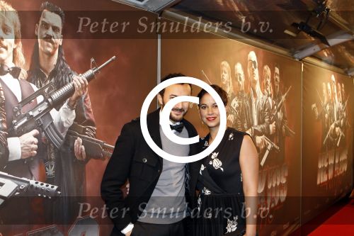 Eindhoven 6 december 2011
Premiere New Kids nitro in pathe Eindhoven.  Nasrdin Dchar met vriendin
Peter Smulders bv