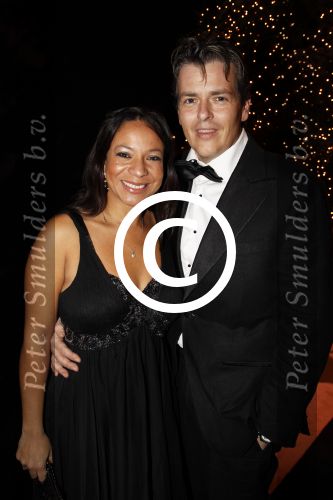 Amsterdam 8 december 2011
Openings en VIP avond van de miljonairfair in de RAI. Nurlaila Kareem met man
Peter Smulders bv