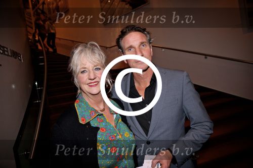 Amsterdam 10 januari 2012
Premiere Emmi en Leo in DeLaMar Theater.  Peter Blok met partner Maria Goos.
Peter Smulders bv