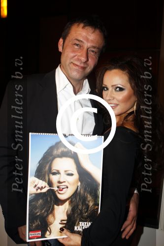 Amsterdam 1 december 2011
Presentatie calender Tatjana in hotel l europe. 
Patricia Paay en Patty Brard reiken hem uit. Tatjana met vriend Peter Mijnen
Peter Smulders bv