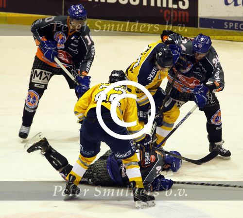 Tilburg, 13 Januari 2013
Finale Ijshockey tussen Kemphanen-Tilburg Trappers, eindstand 3-5

Foto Peter Smulders BV