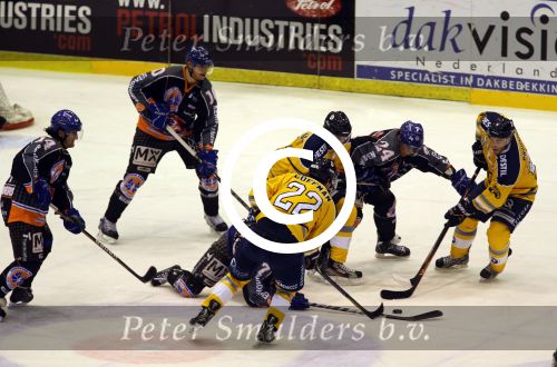 Tilburg, 13 Januari 2013
Finale Ijshockey tussen Kemphanen-Tilburg Trappers, eindstand 3-5

Foto Peter Smulders BV