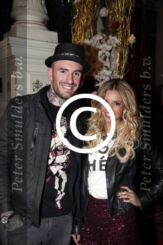 Amsterdam 12 november 2012
Beau monde awards in het amstel hotel. Ben Saunders met zijn vriendin Keet
Peter Smulders bv
