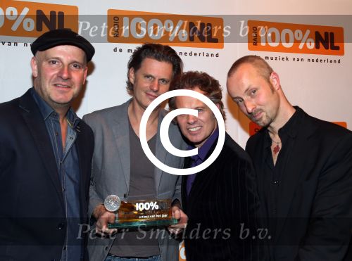 Hilversum, 9 Januari 2013
Uitreiking 100% NL Awards 2012
Blof, Winnaar \