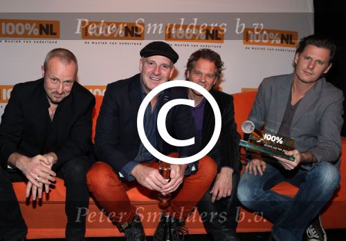 Hilversum, 9 Januari 2013
Uitreiking 100% NL Awards 2012
Jan Smit, winnaar Oevre Award 2012 met Blof
Foto Peter Smulders BV