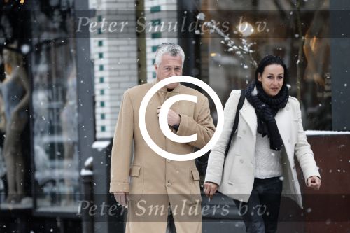 Amsterdam 15 januari 2012
Bram Moszkowicz met zijn ex vrouw Juliette.
Peter Smulders bv