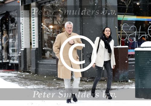 Amsterdam 15 januari 2012
Bram Moszkowicz met zijn ex vrouw Juliette.
Peter Smulders bv