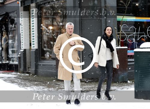Amsterdam 15 januari 2012
Bram Moszkowicz met zijn ex vrouw Juliette.
Peter Smulders bv