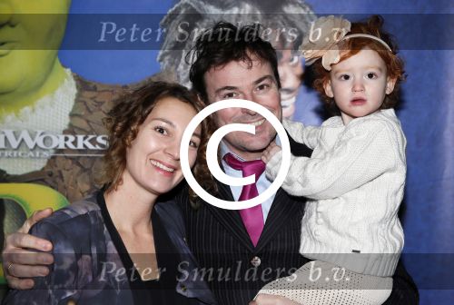 Amsterdam 13 januari 2013
Voorstelling Shrek in het RAI theater. Caspar Burgi met vrouw en dochter
Peter Smulders bv