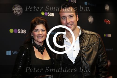 Amsterdam 22 december 2012
Radio 538 Jingle balls in het ziggo dome. Chris Hordijk met vriendin
Peter Smulders bv