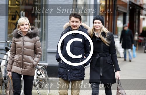 Amsterdam 11 januari 2012
Danny Froger met zijn vriendin en schoonmoeder.
Peter Smulders bv