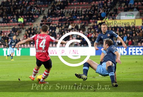 Eindhoven, 30 Januari 2013
1/4 Finale KNVB Beker PSV-Feyenoord, Seizoen 2012-2013, eindstand 2-1
Dries Mertens scoort 1-0
Foto Peter Smulders BV