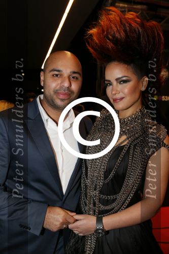 Amsterdam 22 december 2012
Radio 538 Jingle balls in het ziggo dome. Eva Simons met vriend dj Sidney Samson
Peter Smulders bv
