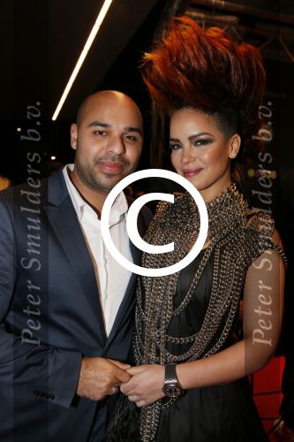 Amsterdam 22 december 2012
Radio 538 Jingle balls in het ziggo dome. Eva Simons met vriend dj Sidney Samson
Peter Smulders bv