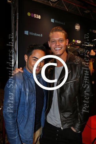 Amsterdam 22 december 2012
Radio 538 Jingle balls in het ziggo dome. Ferry Doedens met een kennis
Peter Smulders bv