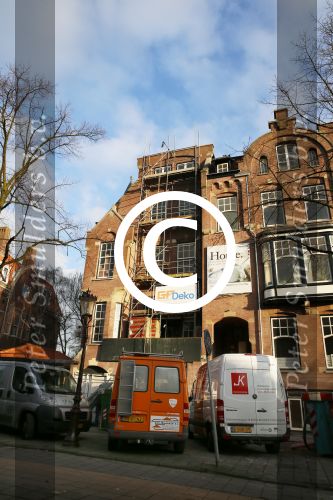 Amsterdam 10 januari 2013
Het nieuwe huis van Frank Rijkaard aan het vondelpark wordt verbouwd.
Peter Smulders bv