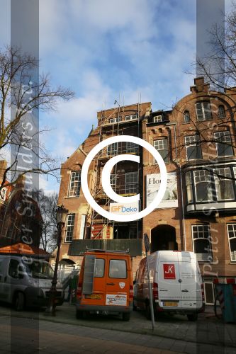 Amsterdam 10 januari 2013
Het nieuwe huis van Frank Rijkaard aan het vondelpark wordt verbouwd.
Peter Smulders bv