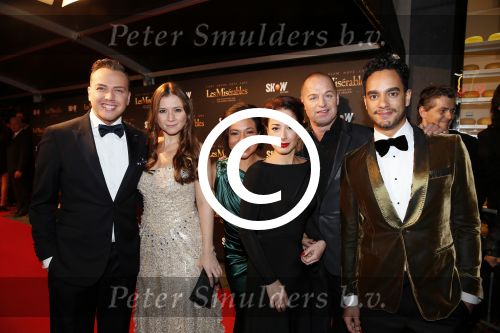 Amsterdam 9 januari 2012
Premiere les Miserables in Tuschinski. jamai  Tony Neef Nurlaila Celine Purcell Suzan Seegers en Freek Bartels
Peter Smulders bv