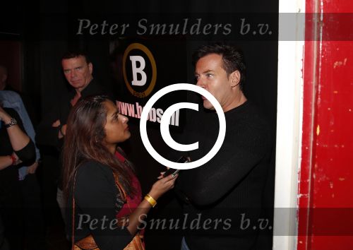 Uitgeest 14 januari 2013
Nieuwjaarsreceptie Henk Geels in Bobs saloon. gerard joling met Wino Omtzicht 
Peter Smulders bv