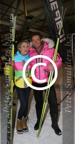 Wormerveer, 17 Januari 2013
Perspresentatie SBS van Vliegende Hollanders: Sterren van de Schans
Tesse Milne met Gerard Joling
Foto Peter Smulders BV