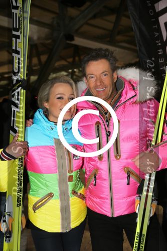 Wormerveer, 17 Januari 2013
Perspresentatie SBS van Vliegende Hollanders: Sterren van de Schans
Tesse Milne met Gerard Joling
Foto Peter Smulders BV