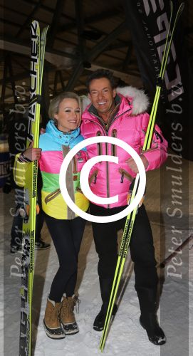 Wormerveer, 17 Januari 2013
Perspresentatie SBS van Vliegende Hollanders: Sterren van de Schans
Tesse Milne met Gerard Joling
Foto Peter Smulders BV