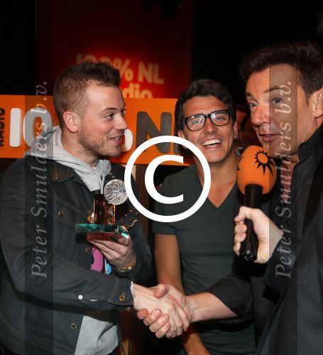 Hilversum, 9 Januari 2013
Uitreiking 100% NL Awards 2012
Gers Pardoel samen met Jan Smit, Peter v d Vorst en Gerard Joling
Foto Peter Smulders BV