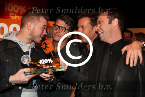 Hilversum, 9 Januari 2013
Uitreiking 100% NL Awards 2012
Gers Pardoel samen met Jan Smit, Peter v d Vorst en Gerard Joling
Foto Peter Smulders BV