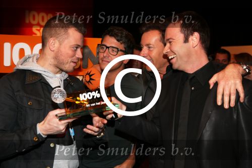 Hilversum, 9 Januari 2013
Uitreiking 100% NL Awards 2012
Gers Pardoel samen met Jan Smit, Peter v d Vorst en Gerard Joling
Foto Peter Smulders BV
