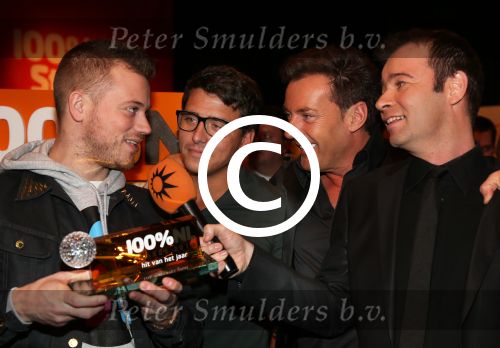 Hilversum, 9 Januari 2013
Uitreiking 100% NL Awards 2012
Gers Pardoel samen met Jan Smit, Peter v d Vorst en Gerard Joling
Foto Peter Smulders BV