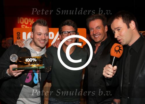 Hilversum, 9 Januari 2013
Uitreiking 100% NL Awards 2012
Gers Pardoel samen met Jan Smit, Peter v d Vorst en Gerard Joling
Foto Peter Smulders BV